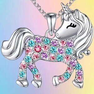 Unicorn Pendant Necklace